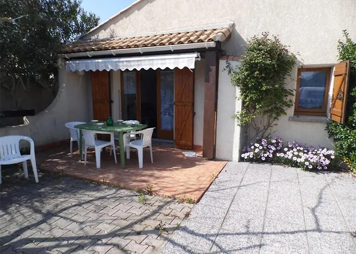 Maison Mitoyenne 3 Pièces Avec Terrasse, Jardin Clôturé Et Parking - 6 Couchages à Marseillan - Fr-1-326-484 Casa de Férias